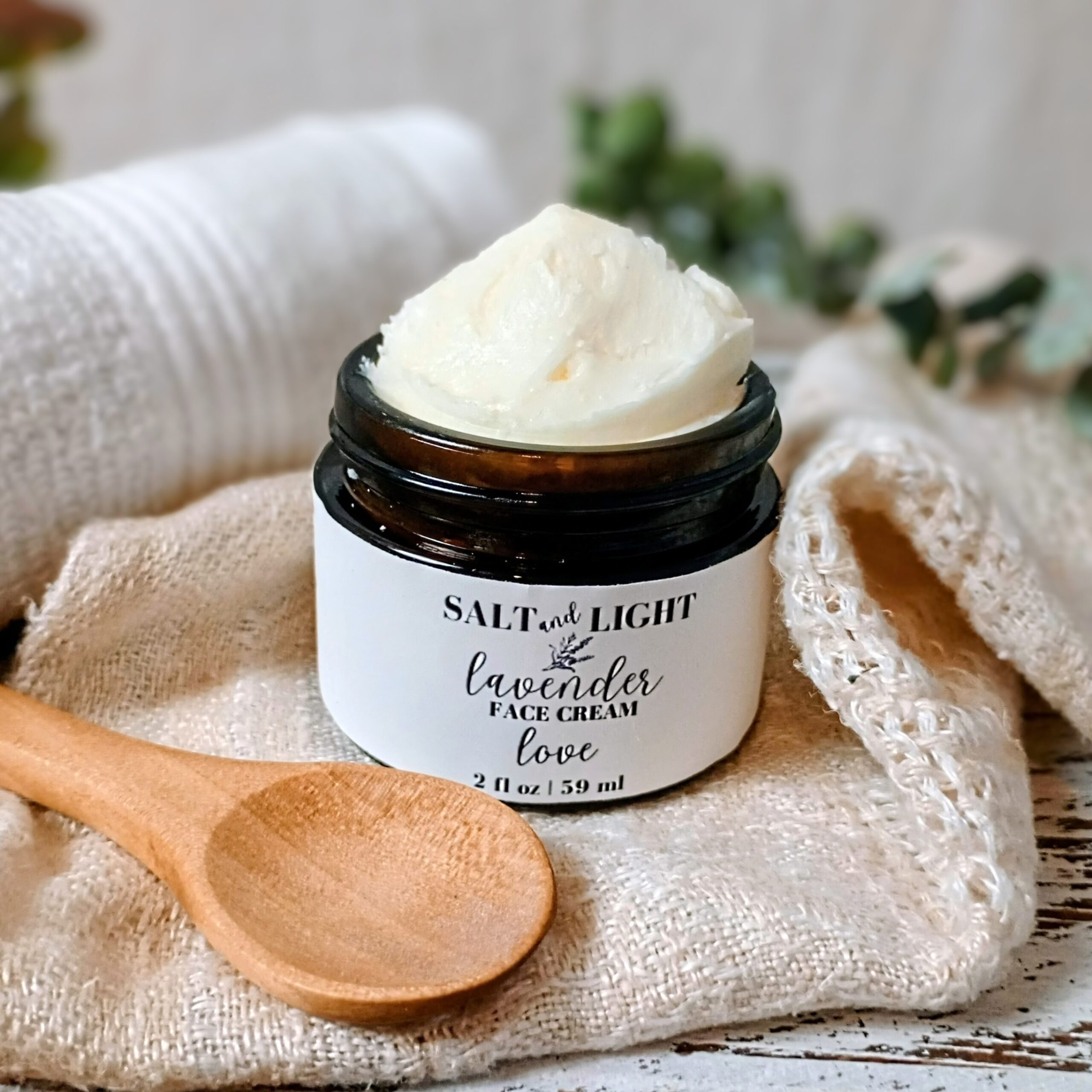 Love Lavender Face Cream 2 oz jar from the Abide Collection