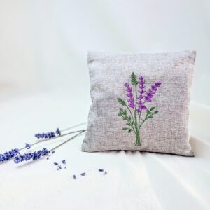 Hope Lavender Sachet Pillow (6 x 6 in) – Rooted + Rested Collection