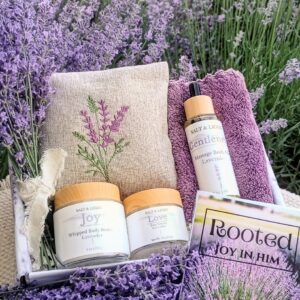 Joy in Him – Lavender Christian Self-Care Gift Box