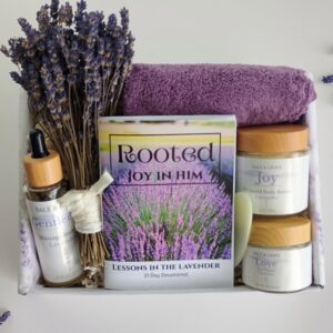 Joy in Him – Lavender Christian Self-Care Gift Box