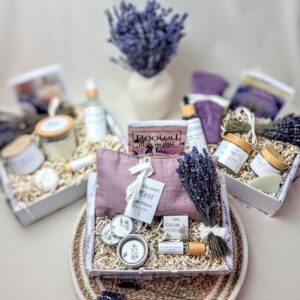 Lavender Gift Boxes - The Rooted + Rested Series