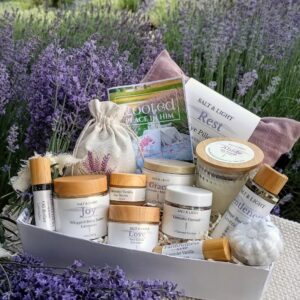 Lavender Gift Boxes - The Rooted + Rested Series